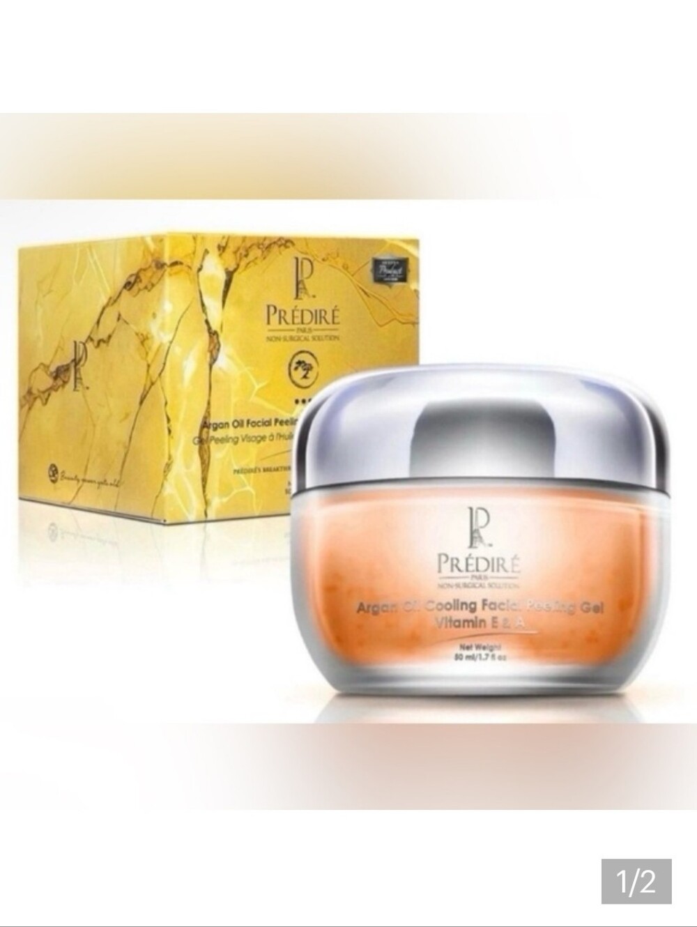 Predire Paris Argan Oil Collagen Boosting Facial Peeling Gel *Retail $300*